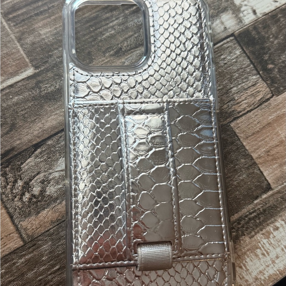 Wallis Metallic Snake Texture Phone Case